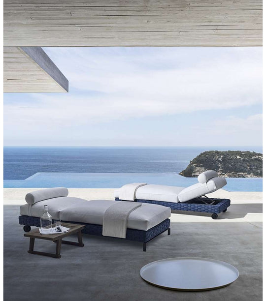 Outdoor Braided Rope Sun Lounger - Chill Ray Lounger