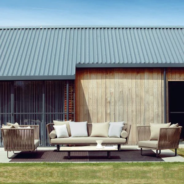 Braid & Rope Outdoor Sofa Set - Dendro Rest