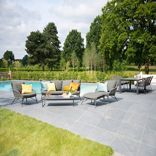 Braid & Rope Outdoor Sofa Set - Tempur Pedic