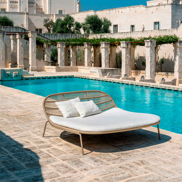 Outdoor Braided Rope Daybed - Sova Bench