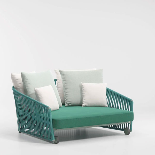 Outdoor Braided Rope Daybed - Velora