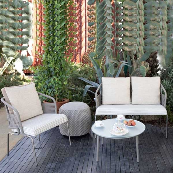 Braid & Rope Outdoor Sofa Set - Nubo