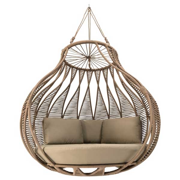 Outdoor Braided Rope Swing - EarthEase