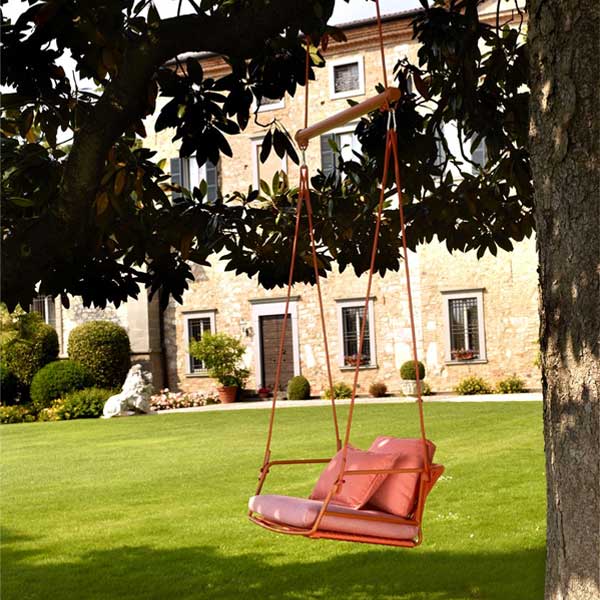 Outdoor Braided Rope Swing - Zeni Swing