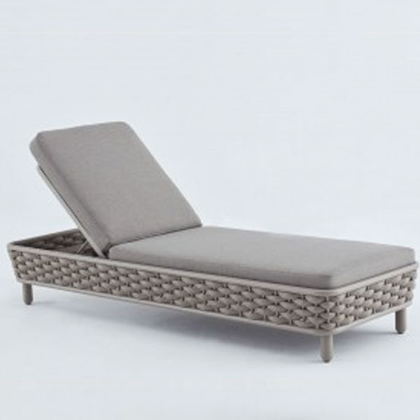 Outdoor Braided Rope Sun Lounger - Xela