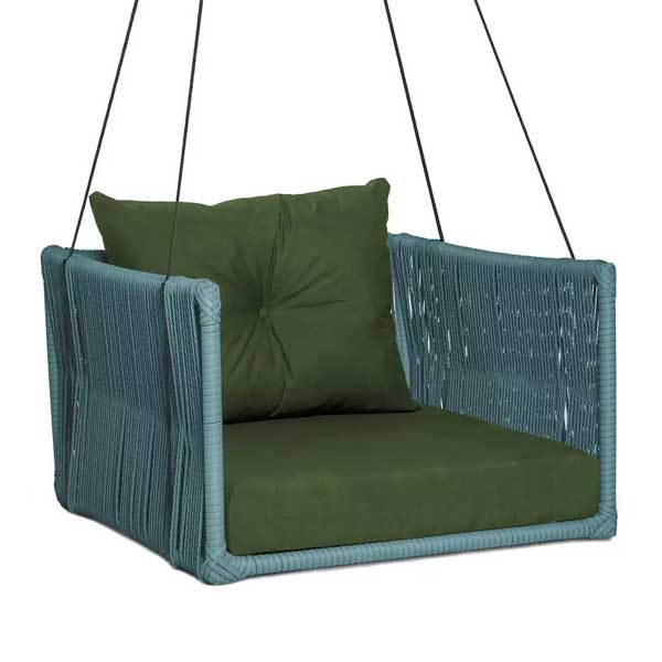 Outdoor Braided Rope Swing - Breezio