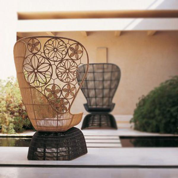 Outdoor Braided Rope Occasional Chair - Zyra