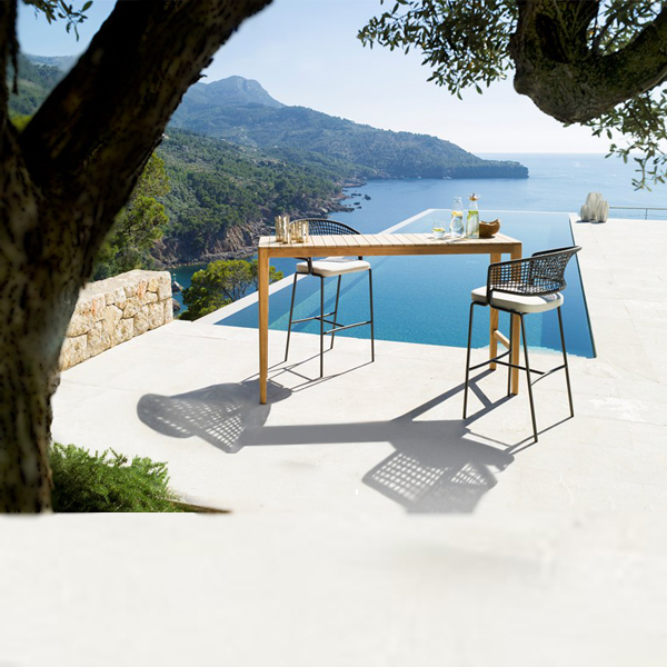 Outdoor wicker Bar Chairs & Tables - ChicCheers