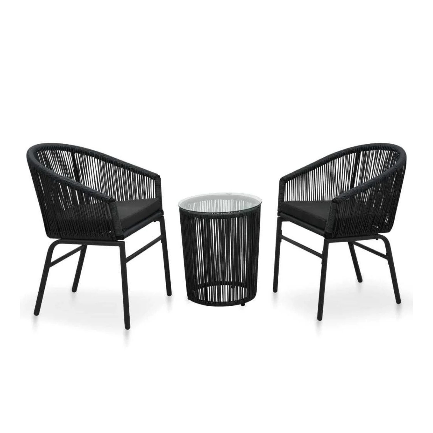 Outdoor Braided Rope Coffee Set -Arba