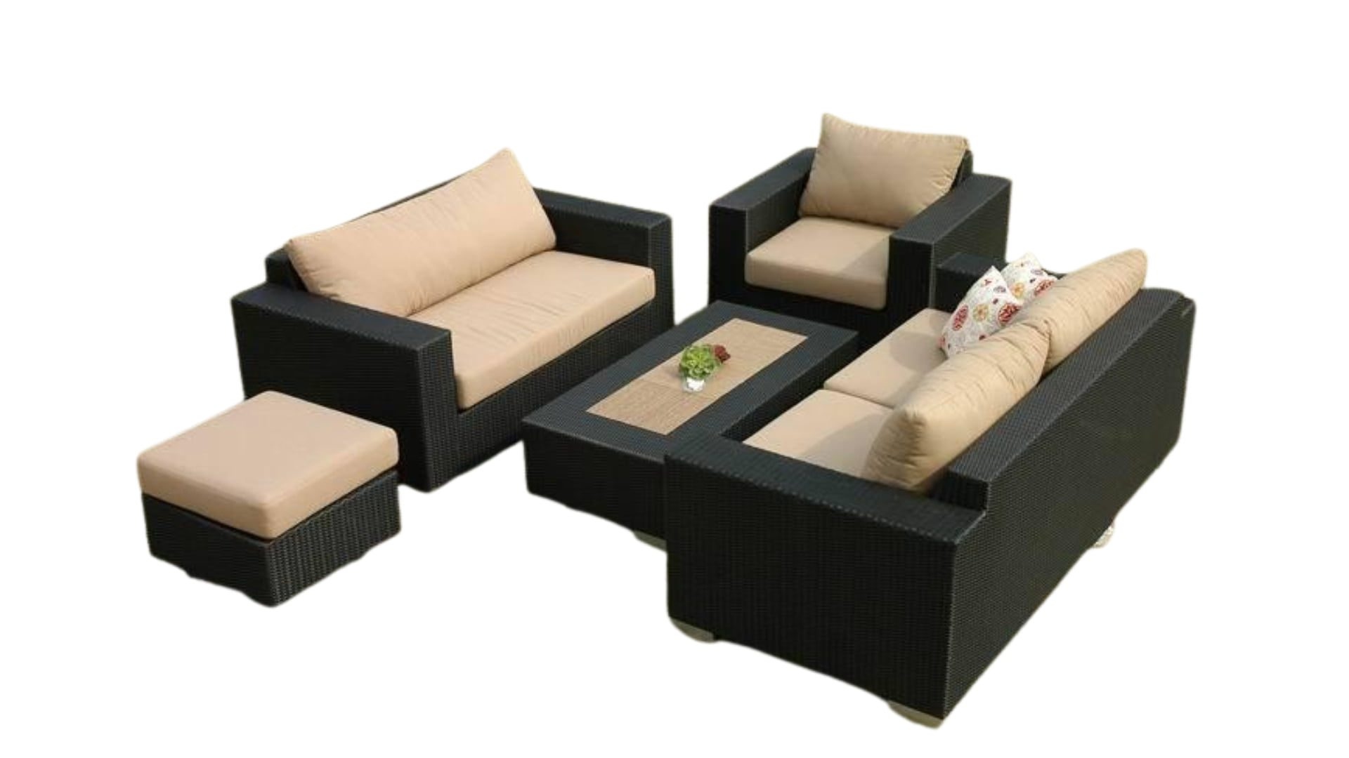 Outdoor Wicker Sofa sets -Enluxe