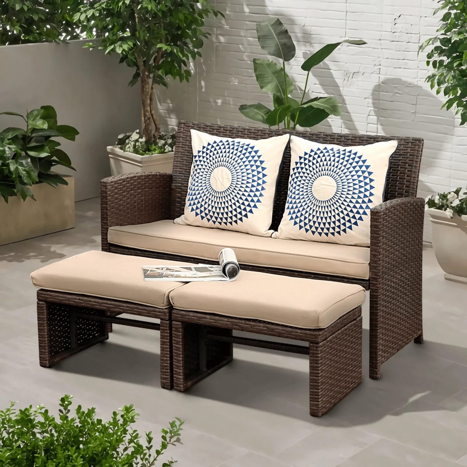Outdoor Wicker Sofa sets -Grando