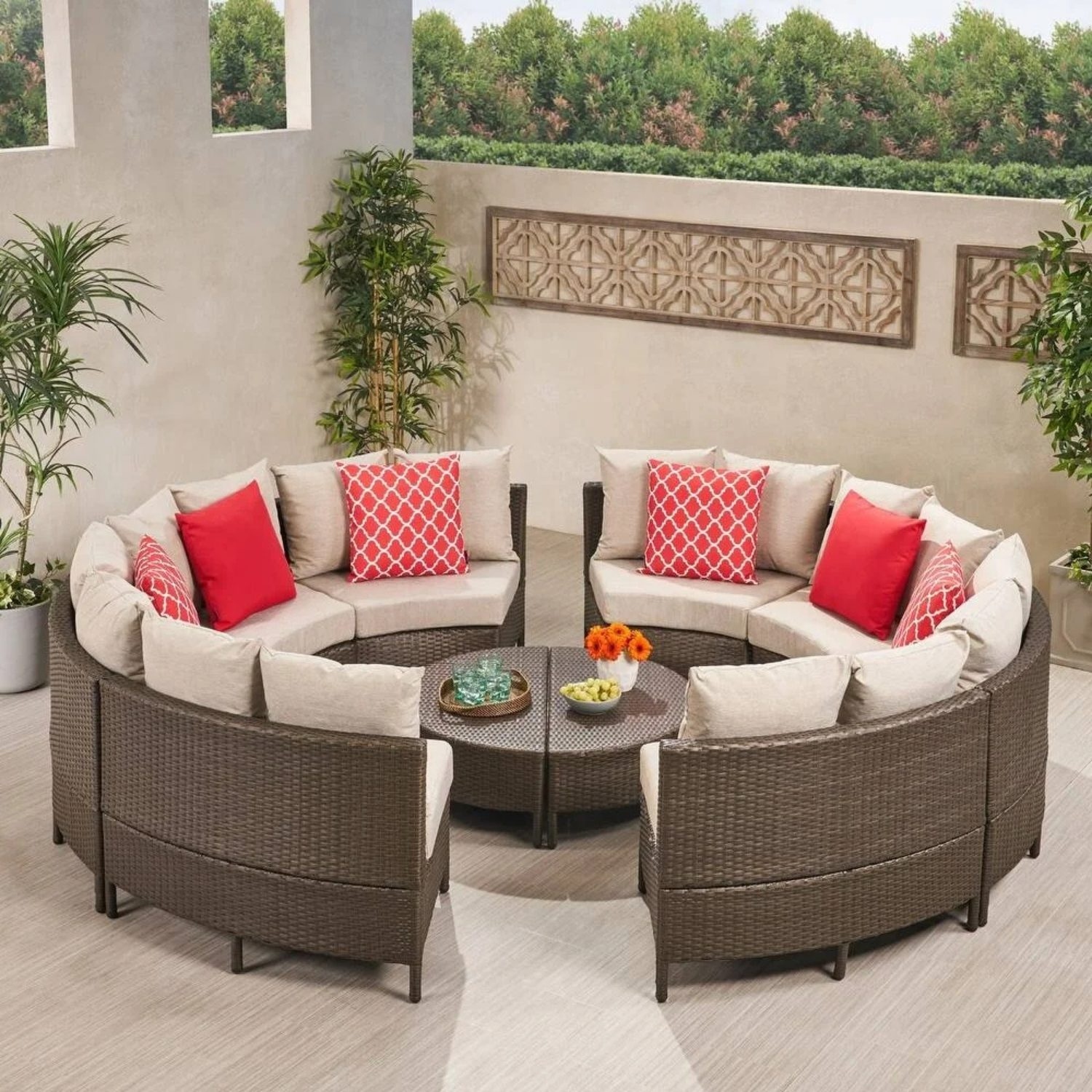 Outdoor Wicker Sofa sets -Jentino