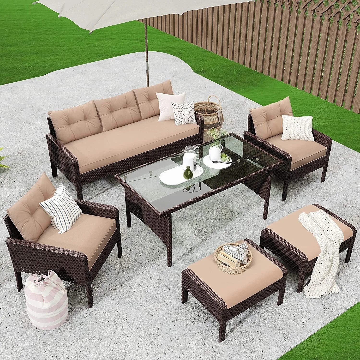 Outdoor Wicker Sofa sets -Nirvon