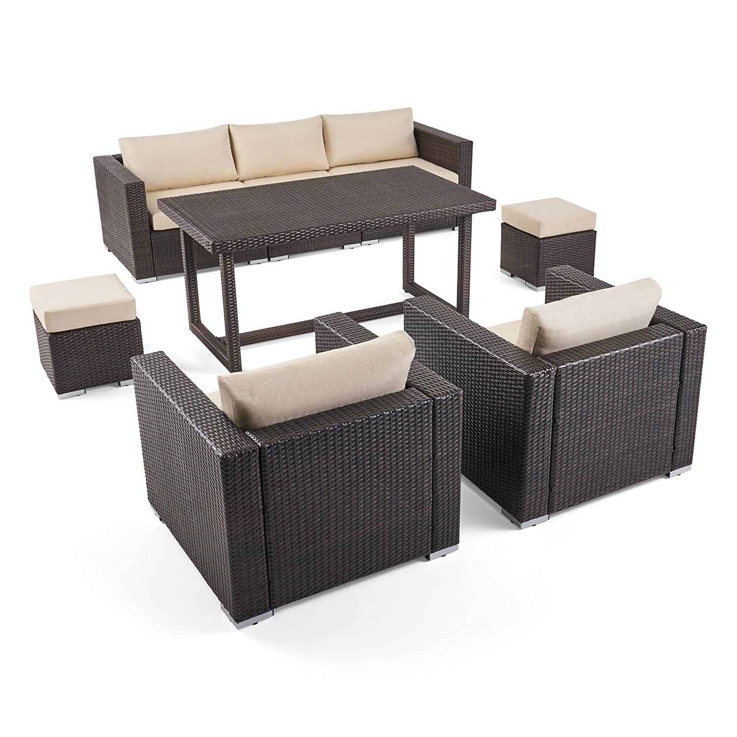 Outdoor Wicker Sofa sets -Palvyn