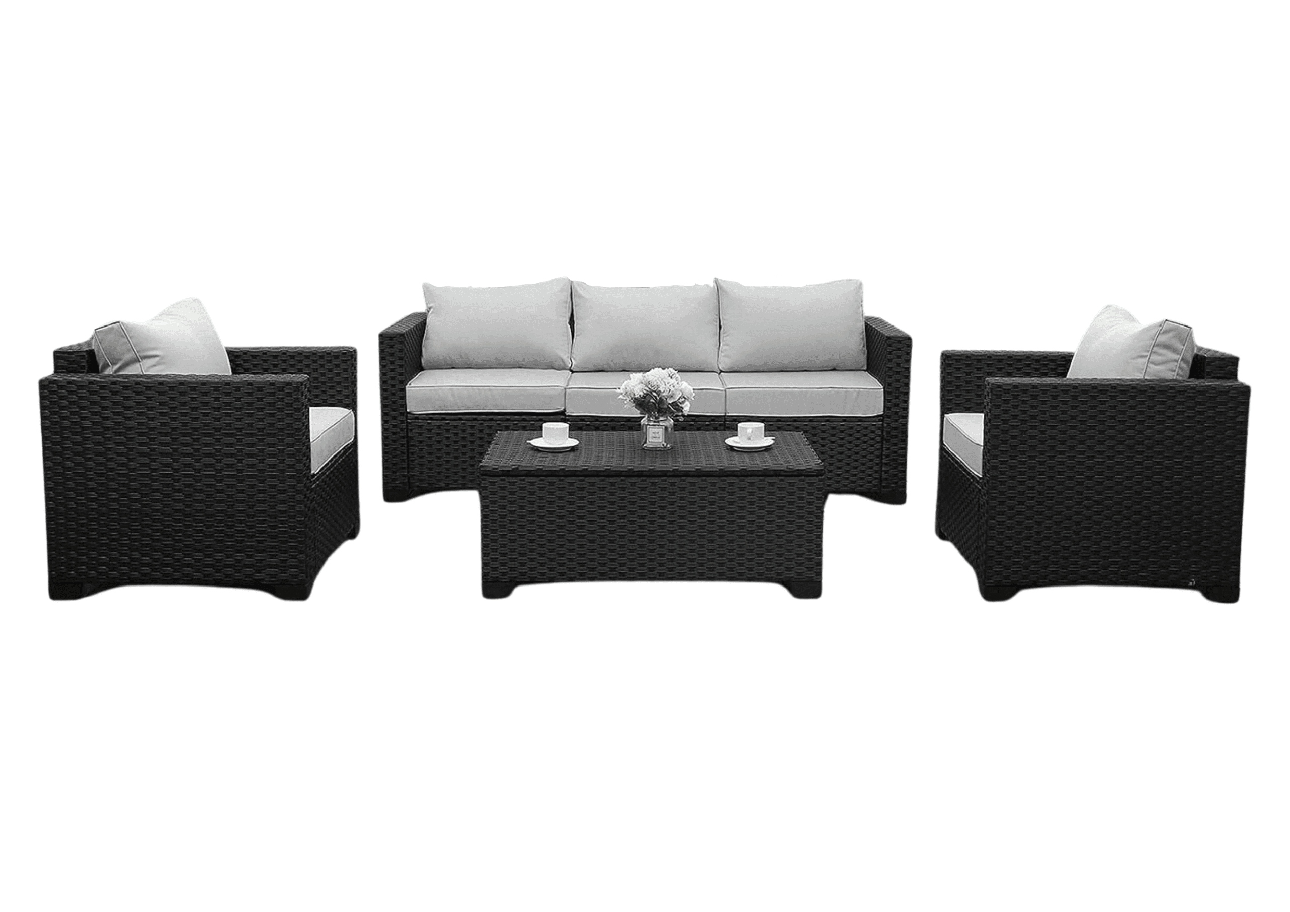 Outdoor Furniture Wicker Sofa -Ruskra