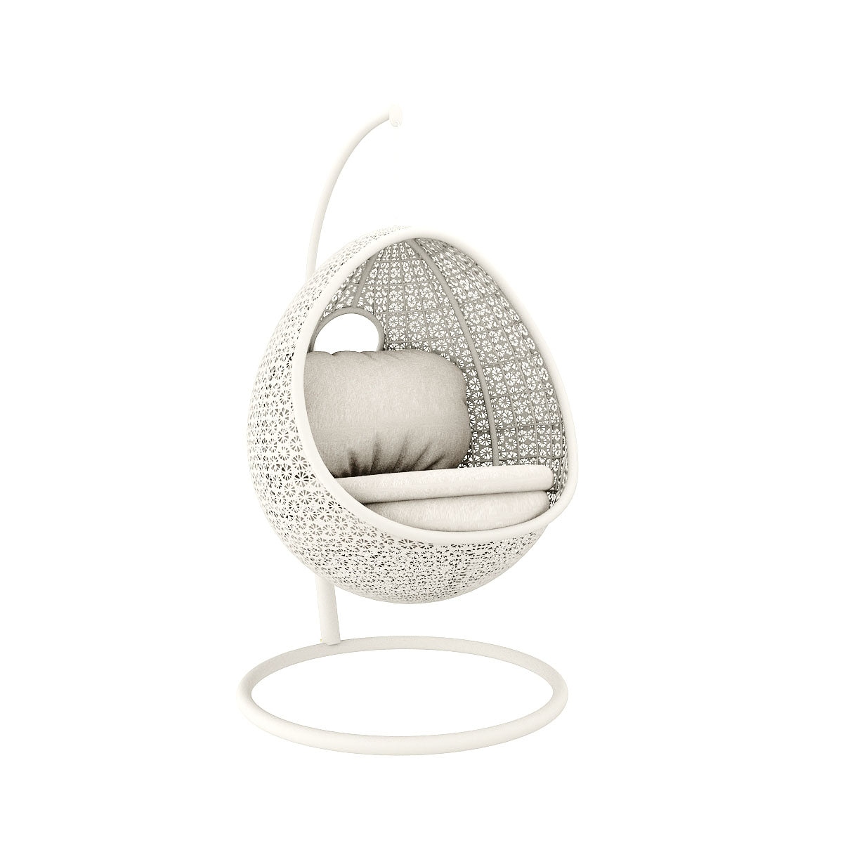 Outdoor Furniture -Wicker Swing - Aerwynn