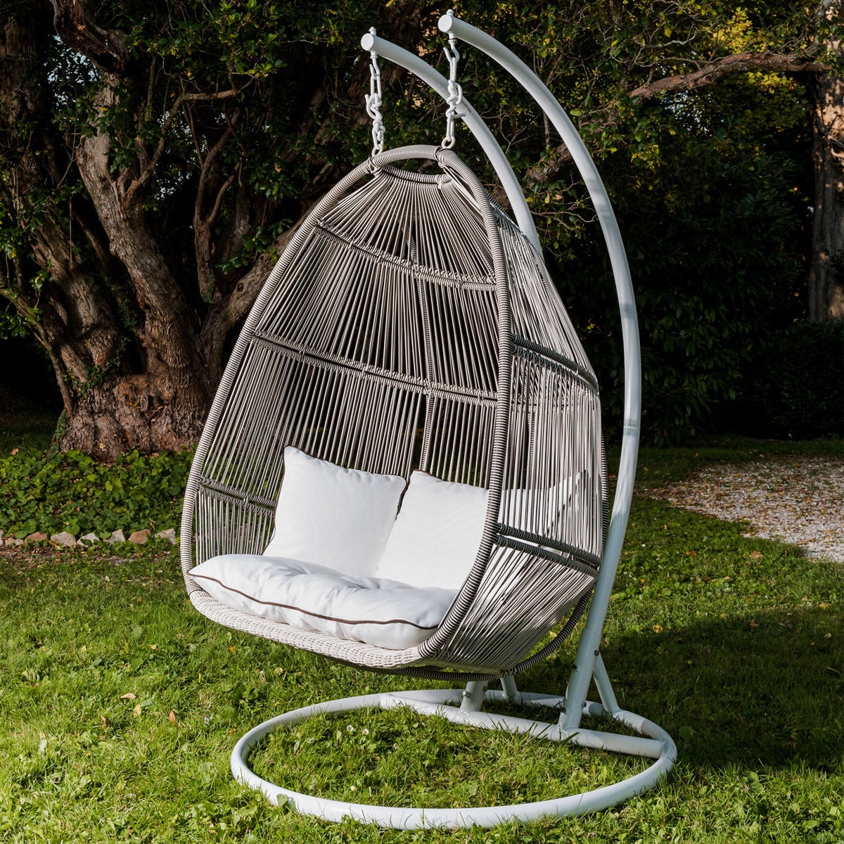 Outdoor Furniture -Wicker Swing -Druxa