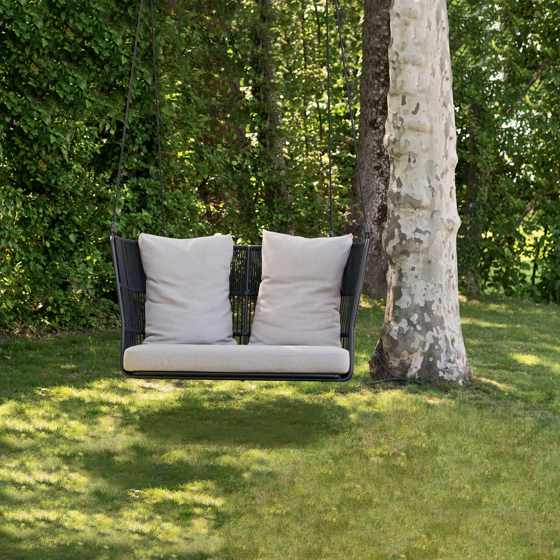 Outdoor Braided Rope Swing -FAYRO