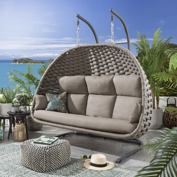 Outdoor Braided Rope Swing -KAVRO