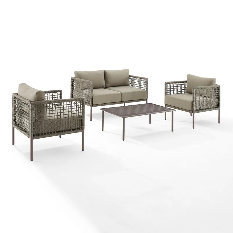 Braid & Rope Outdoor Sofa Set -Knotura