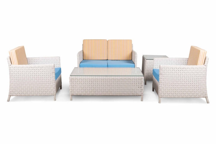 Braid & Rope Outdoor Sofa Set -Marinoa