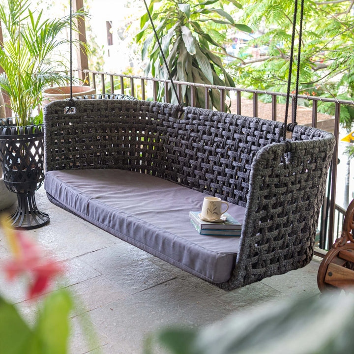 Outdoor Braided Rope Swing - NIVRA