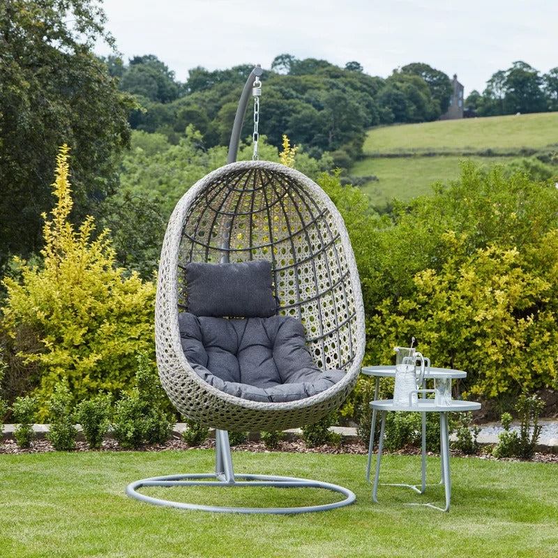 Outdoor Furniture -Wicker Swing - Nubelle