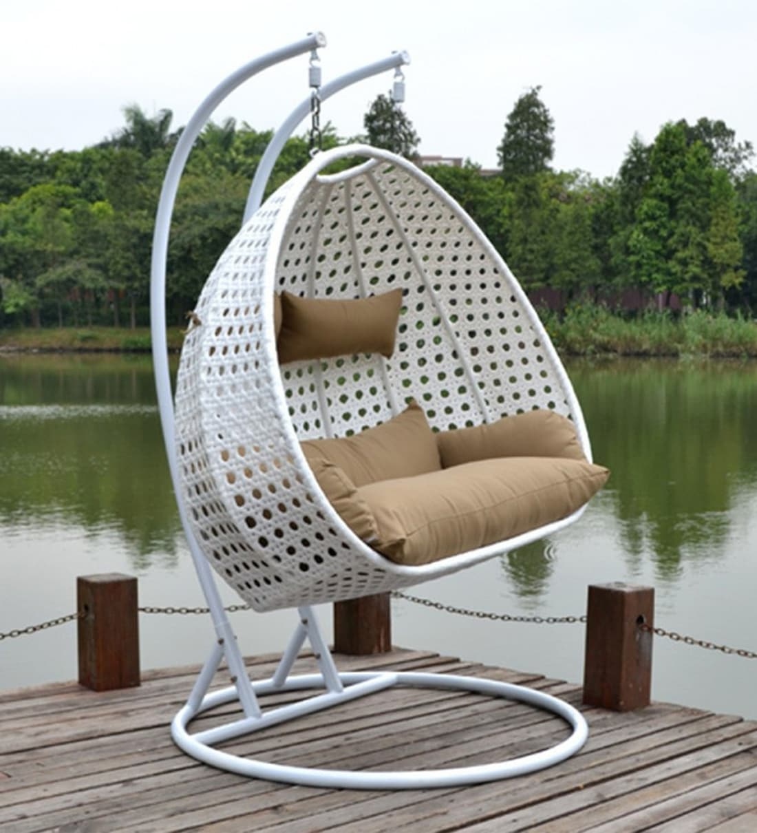 Outdoor Furniture -Wicker Swing -Plyra