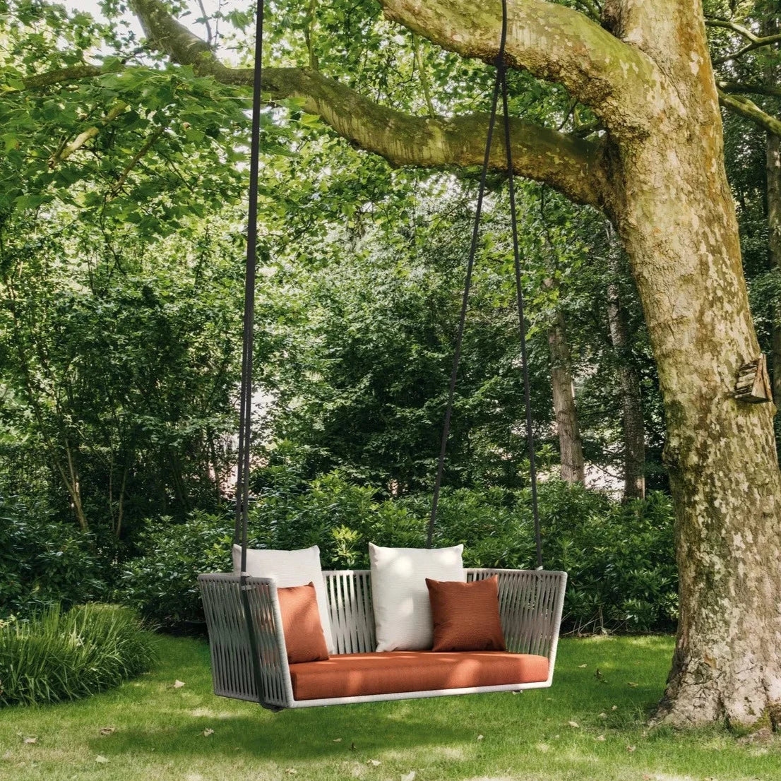 Outdoor Braided Rope Swing - SORVI