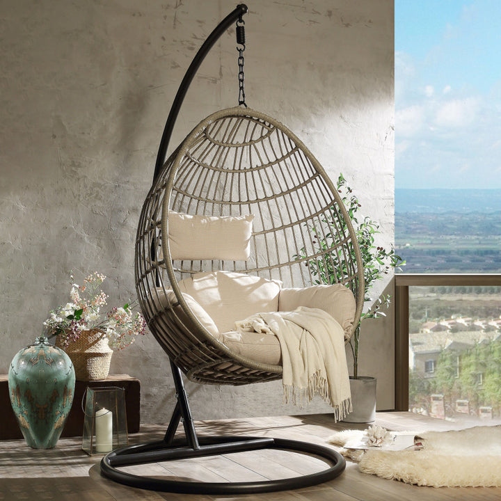 Outdoor Furniture -Wicker Swing - Sernest