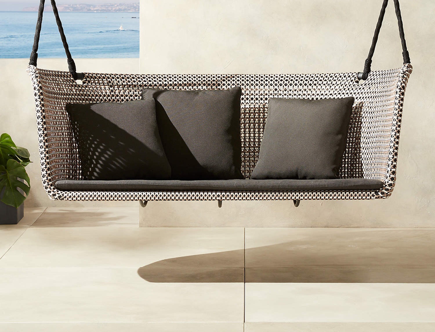 Outdoor Furniture -Wicker Swing -Suvin