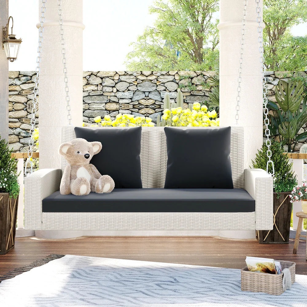 Outdoor Furniture -Wicker Swing -Tivla