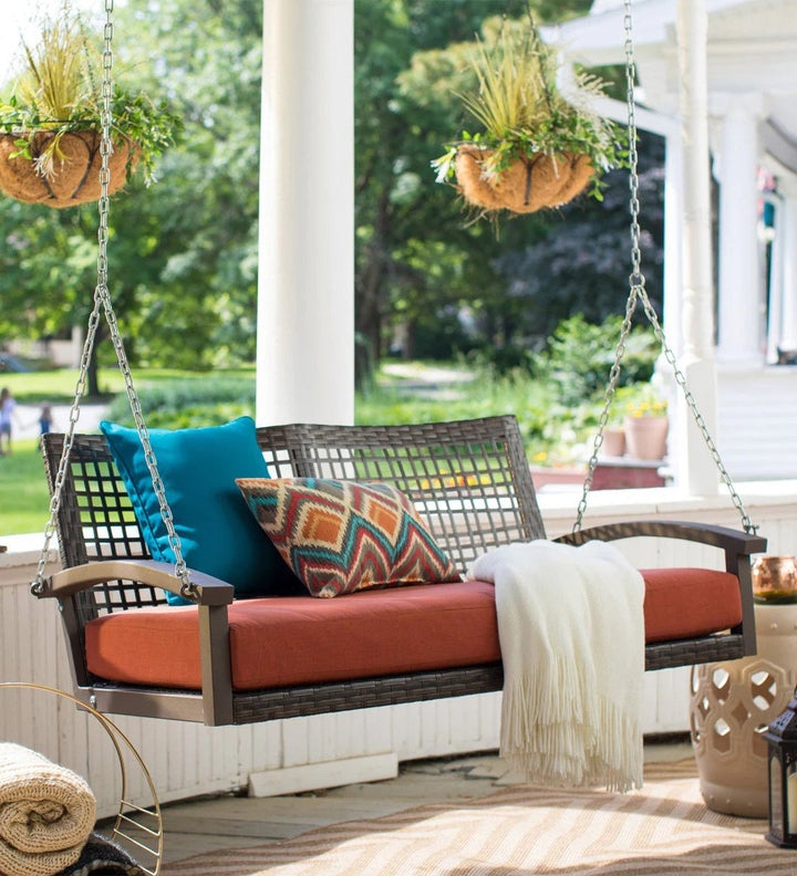 Outdoor Furniture -Wicker Swing - Twyro