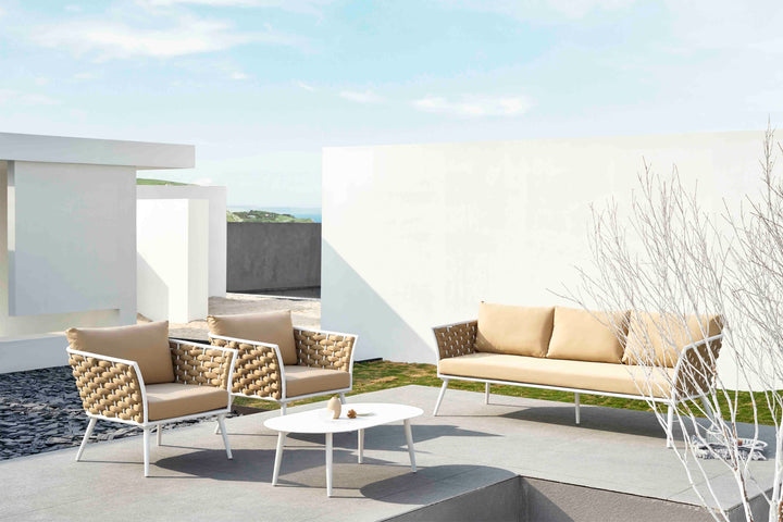 Braid & Rope Outdoor Sofa Set -Yonda