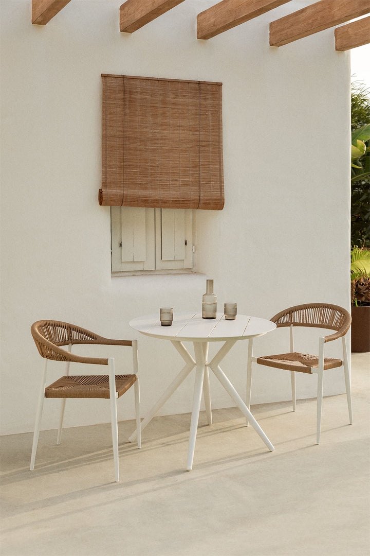 Outdoor Braided Rope Coffee Set -Zynora